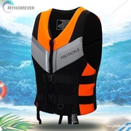 【In stock】[myhomever.my] Adults Life Jackets Neoprene Life Vest Water Sport Ski Vest Kayaking Safety