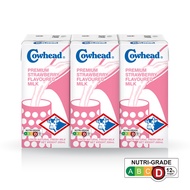 Cowhead UHT Milk Strawberry 3s 200ml