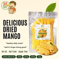 [BUY1 GET1] MANGGA KERING 3F FOOD - Hirisan Mangga Kering Lembut Magga Kering, Buah Kering Sihat ole