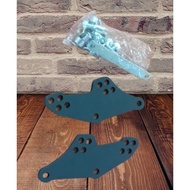 promo- raiser footstep breket ninja zx25r 4 cylinder peninggi step zx25r zx