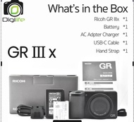 Ricoh Camera GRIII GRIII HDF GRIIIx GRIIIx Urban GRIIIx HDF - ประกันร้าน Digilife Thailand 1ปี