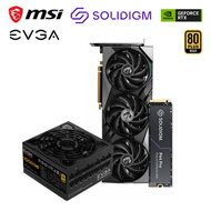 【重磅價】微星 RTX 4070 SUPER GAMING X SLIM 12G+Solidigm P44 Pro 1TB+EVGA 1000 G6