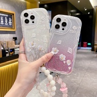 3D Small Flower Anti Drop Phone Case For Realme 14x 13 11 Pro C75x C63 C61 C67 C65 C53 C51 C55 C33 C