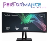 ViewSonic VP3481a 34" 3440 x 1440 Monitor (3 YEARS WARRANTY BY KAIRA TECHNOLOGY PTE LTD)