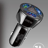 HP Power quick Charger 3.0 PD 55W Fast Charging 3Port USB Charger Carhp Charger Fast Charging USB 3.