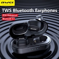 Awei T13 Wireless Earphone Bluetooth TWS In-Ear Earbuds Touch Control With Mic Stereo Gaming Earphones