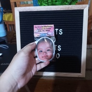 Face Cut Out Ref Magnet | Face Cut Ref Magnet | Matte | Glossy | Glittery | Minimum 15pcs