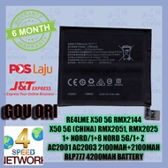 Realm X50 PRO 5G RMX2075 RMX2076 BLP777 RMX2071 4200mAh Battery BATERI 777 X50PRO X 50 50Pro BATERY 