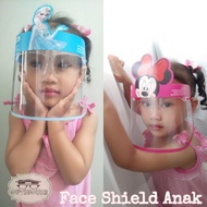 kacamata Face Shield anak karakter