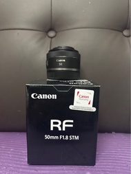 完美無瑕 全套有盒 Canon RF 50 50mm F1.8 STM R5 R6 EOS R RP