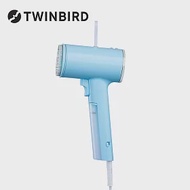日本TWINBIRD- 高溫抗菌除臭 美型蒸氣掛燙機 (冰河藍) TB-G006TWBL