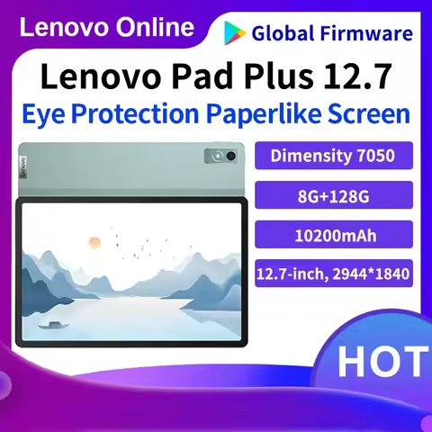 Lenovo Tab P12 K12 Pad Plus 12.7 Matte Display Pro 2023 Light Screen Android Tablet Watch Video 60Hz