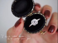 50分鑽石戒指 18k白金 求婚戒指0.50ct Diamond 18k White Gold Ring