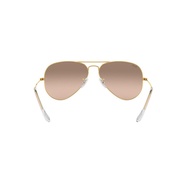 DHD2 Ray-Ban aviator large metal Women Global fitting sunglasses (58mm) rb3025 001/3E