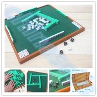 small travel mahjong set mini Mahjong portable mahjiang tiles with table pieces traditional chinese