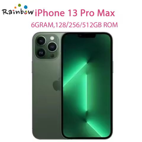 Original \Apple iPhone 13 Pro Max 128GB 256GB 512GB 1TB ROM Genuine OLED A15 IOS Face ID NFC Unlocke