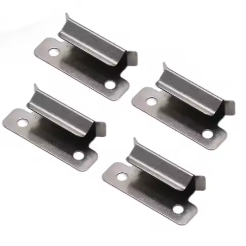 4PCS 3D Printer Parts Lattice Glass Clamp Stainless Steel Hot Bed Fixed Clips For Creality Ender 3 C