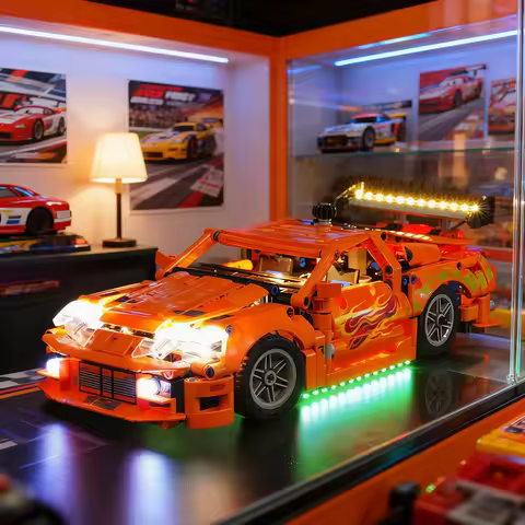 LED Lighting For LEGO 42204 Technic Fast and Furious Toyota Supra MK4 DIY Decorative Lamp Not Includ