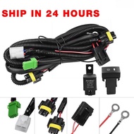 Fog Light Wiring Harness Wiring Sockets Switch Kit H11 Led Work Light For Honda Nissan -nana