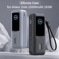 Silicone Case for Anker Zolo 25000mAh 165W Power Bank Portable Charger Protective Case Travel Carryi