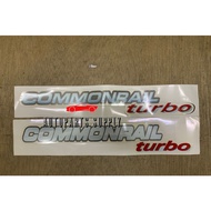 ORIGINAL TOYOTA HILUX VIGO KUN25 COMMONRAIL TURBO STICKER