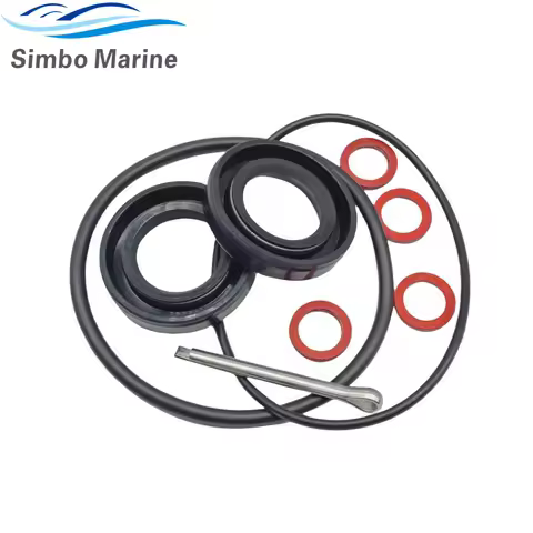 Outboard Lower Unit Gearcase Propeller Shaft Seal Kits 93101-17054 for Yamaha 2/4 Str 9.9 13.5 15 20