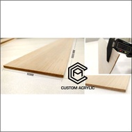 50CM Balsa Sheet 2 mm Light Wood Model Easy to Shape
