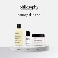 [Exclusive Set] Bouncy Skin Trio Set (Purity Made Simple Cleanser 240ml + Dose Of Wisdom™ Bouncy Ski