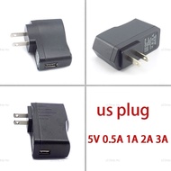 110-240V USB Adapter 5V 1A/1000mA Compatible 5V 0.5A/500mA 2A 3ACharger US Plug Converter Adapter  2