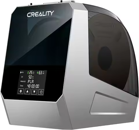 Creality Space PI Filament Dryer Plus 2 Rolls Filament Dryer Box with Built-in Fan Filament Storage 