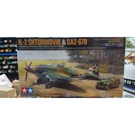 TAMIYA TA25212 1/48 ILYUSHIN IL-2 SHTURMOVIK & GAZ-67B