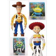 迪士尼TOY STORY 日版TOMY 搖搖搖發聲公仔 (巴斯光年, 胡迪. JESSIE, 三眼仔)