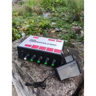 2-Way Active Crossover, MINI 2-Way Active Crossover DC 12V FREE Adapter