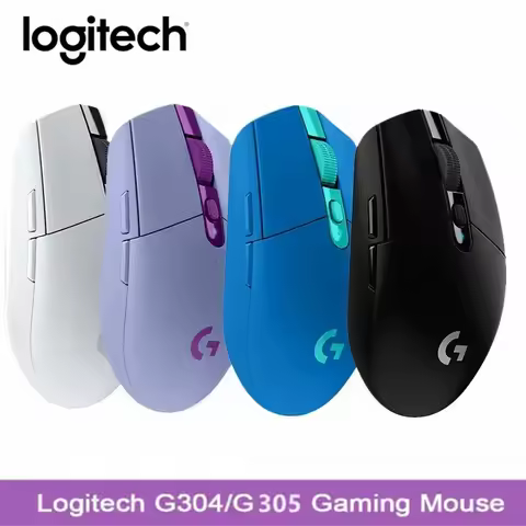 Logitech G304 G305 Wireless Mouse Gaming Esports Peripheral Programmable Office Desktop Laptop Mouse
