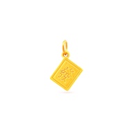 Prosperity Mahjong Pendant in 999 Gold by Ngee Soon Jewellery