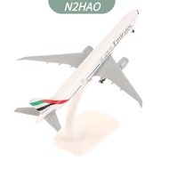 【N2HAO】 เครื่องบิน B777 UAE Emirates ขนาด20ซม. โมเดลเครื่องบิน777โลหะผสมหล่อขึ้นรูปเครื่องบินพร้อมขอ