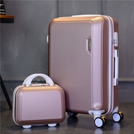 Leather Case Trolley Case Makeup Suitcase Set Universal Wheel Luggage Men's Suitcase Password Suitcase Women's 20-Inch 24-Inch 26-Inch