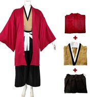 ชุดกิโมโนลายอนิเมะชุดคอสเพลย์ผู้หญิงฆ่าปีศาจ Kimetsu No Yaiba Tsugikuni Yoriichi ชุดกิโมโนแบบกิโมโนญ