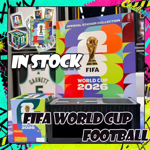 Panini 2026 FIFA World Cup Sticker Blind Box Official Football Player Collectible Stickers Pack Memo