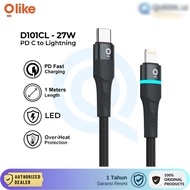 IPHONE Minkase.loved - OLIKE D101CL USB C TO LIGHTNING DATA CHARGER CABLE 27W 1M PDiphone