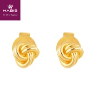 HABIB 916 Yellow Gold Earring E0ABW1121