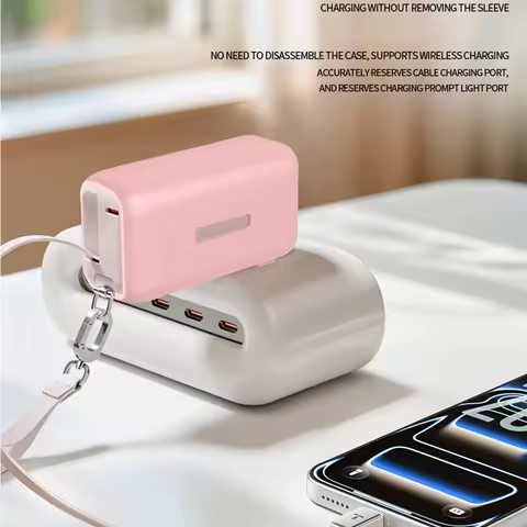 for TORRAS PowerGo 3-in-1 Portable Charger 10000mAh 45W Power Bank Shockproof Drop Proof Anti Scratc