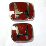 MERAH Honda BRV Emblem Red Honda BRV Logo/