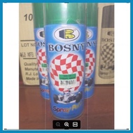 Bosny spray paint. Shipping GOGO express only! Green, Flat Black,Red,,Blue, Grey,Orange,Pink,Cream