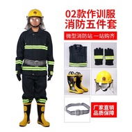 Fire Forest Manufacturer Combat Suit Boots 02 Fire Station Clothes Training Clothes Mini Zhejiang An