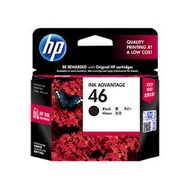 HP 46 BLACK INK For Printer