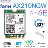 - Wifi 6 6E Card Wireless Intel AX210 AX Bluetooth 5.3 NGFF M.2 AC