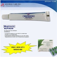 5grams ointment MUPIROW Mupirocin ) Antibacterial para mga nahawaan sa skin , at red itchy sores ( g
