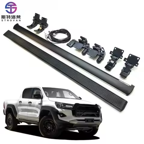 STLF CLRAK 2007 2008 2025 Model Hilux Revo N80 Gd6 Auto Retractable Power Running Boards Electric Si
