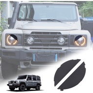 for INEOS Grenadier Accessories Bezels Front Light Headlight Angry Look Style Trim Cover Aluminum Al